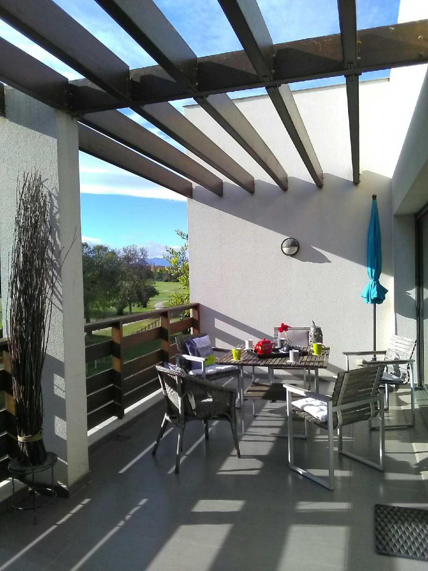 Vert Paradis - Vue Apaisante Sur Golf, Pins Parasols, 2E Etage - 80 M2 Dont Terrasse Avec Pergola, 2 Chambres, 3Et Iles, 3 Clim, Wifi - Piscine, Parking Et Park A Velos, Ascenseur - En Option Linge, Menage - Pistes Cyclables, Mer A Proximite Сен-Сіпріян Екстер'єр фото